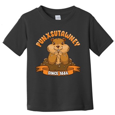Funny Groundhog Day Phil Cute Ground Hog Punxsutawney Toddler T-Shirt