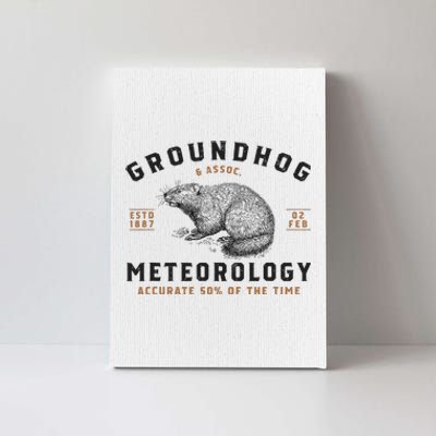 Funny Groundhog Day Shirts Groundhog Meteorology Canvas