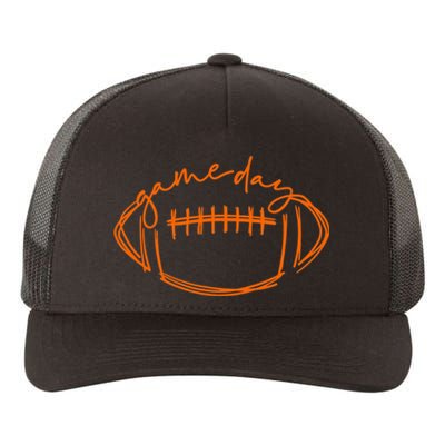 Funny Game Day Football Season Lover Sports Gift Yupoong Adult 5-Panel Trucker Hat