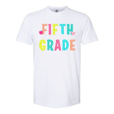 Fifth Grade Dream Team Back To School 5th Grade Teacher Softstyle CVC T-Shirt