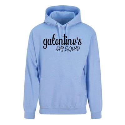 Funny Galentines Day Squad Valentine's Day Singles Awareness Cool Gift Unisex Surf Hoodie