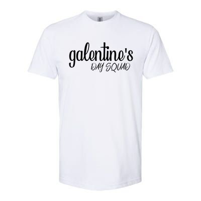 Funny Galentines Day Squad Valentine's Day Singles Awareness Cool Gift Softstyle CVC T-Shirt