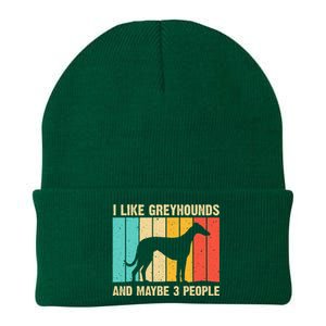 Funny Greyhound Design Women Italian Greyhound Dog Lover Knit Cap Winter Beanie