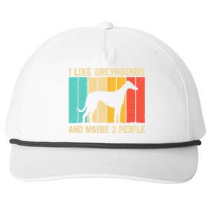 Funny Greyhound Design Women Italian Greyhound Dog Lover Snapback Five-Panel Rope Hat