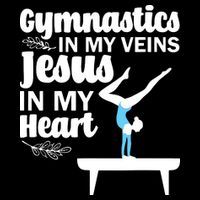 Funny Gymnastics Design For Men Women Gymnast Jesus Lovers Impact Tech Backpack