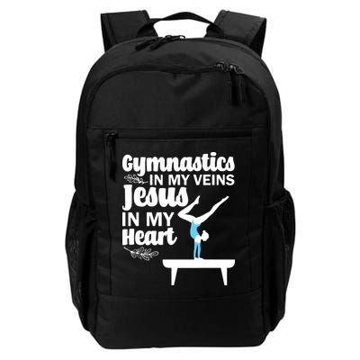 Funny Gymnastics Design For Men Women Gymnast Jesus Lovers Backpack