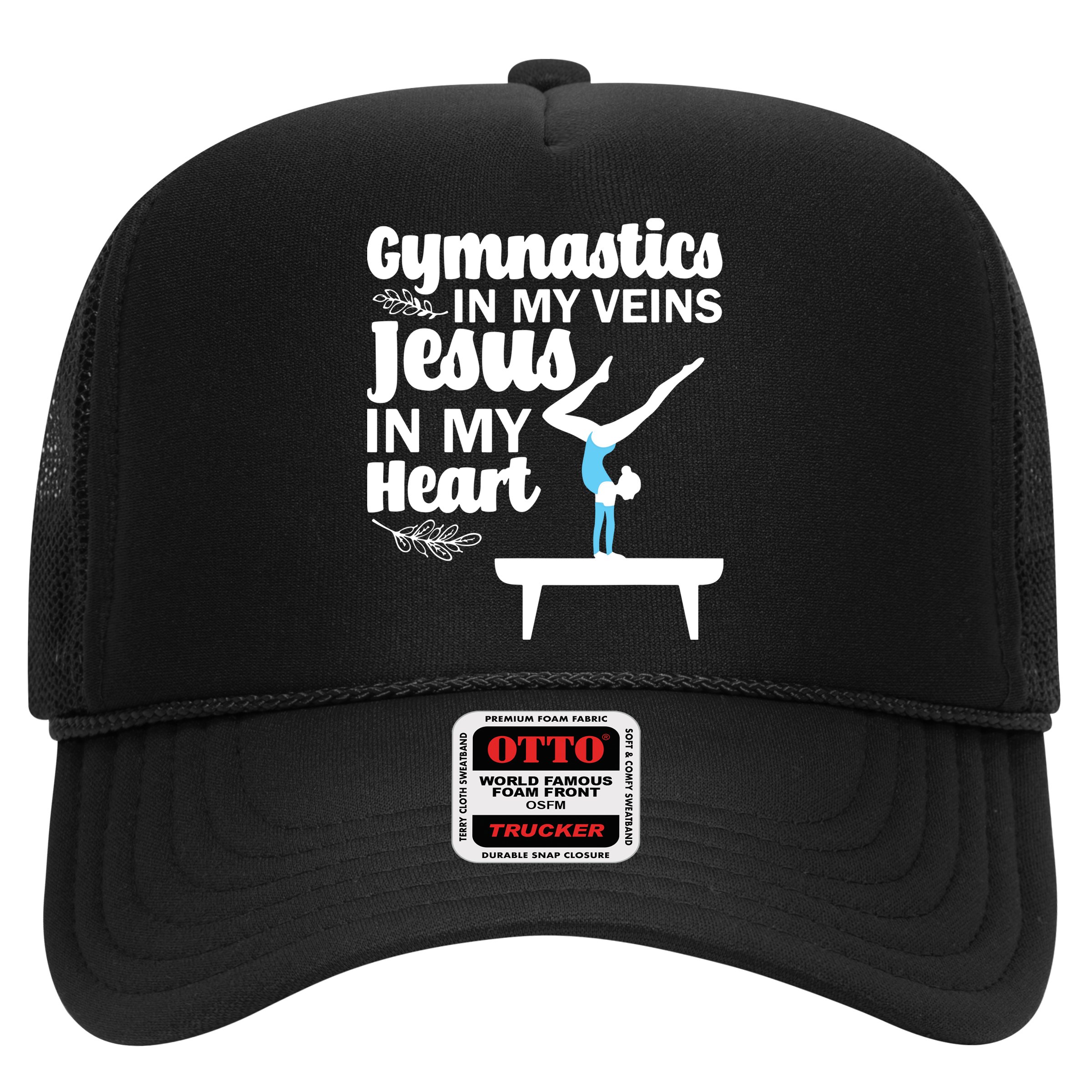 Funny Gymnastics Design For Men Women Gymnast Jesus Lovers Hat