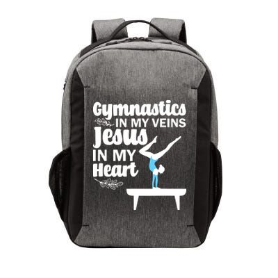 Funny Gymnastics Design For Men Women Gymnast Jesus Lovers Vector Backpack