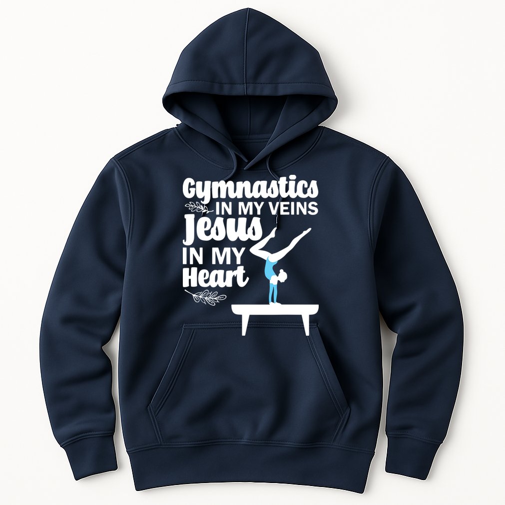 Funny Gymnastics Design For Men Women Gymnast Jesus Lovers Hoodie