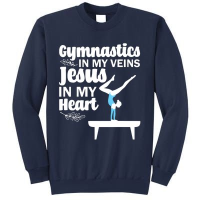 Funny Gymnastics Design For Men Women Gymnast Jesus Lovers Sweatshirt