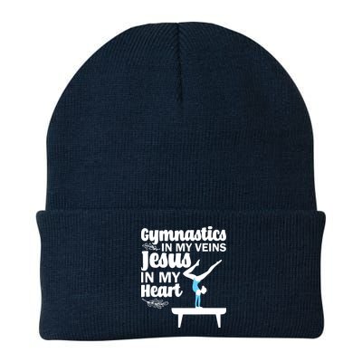 Funny Gymnastics Design For Men Women Gymnast Jesus Lovers Beanie