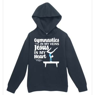 Funny Gymnastics Design For Men Women Gymnast Jesus Lovers Urban Pullover Hoodie