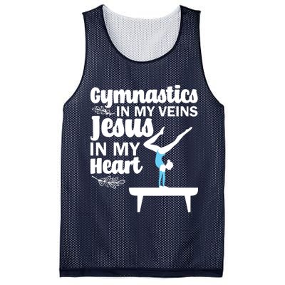Funny Gymnastics Design For Men Women Gymnast Jesus Lovers Mesh Reversible Basketball Jersey Tank