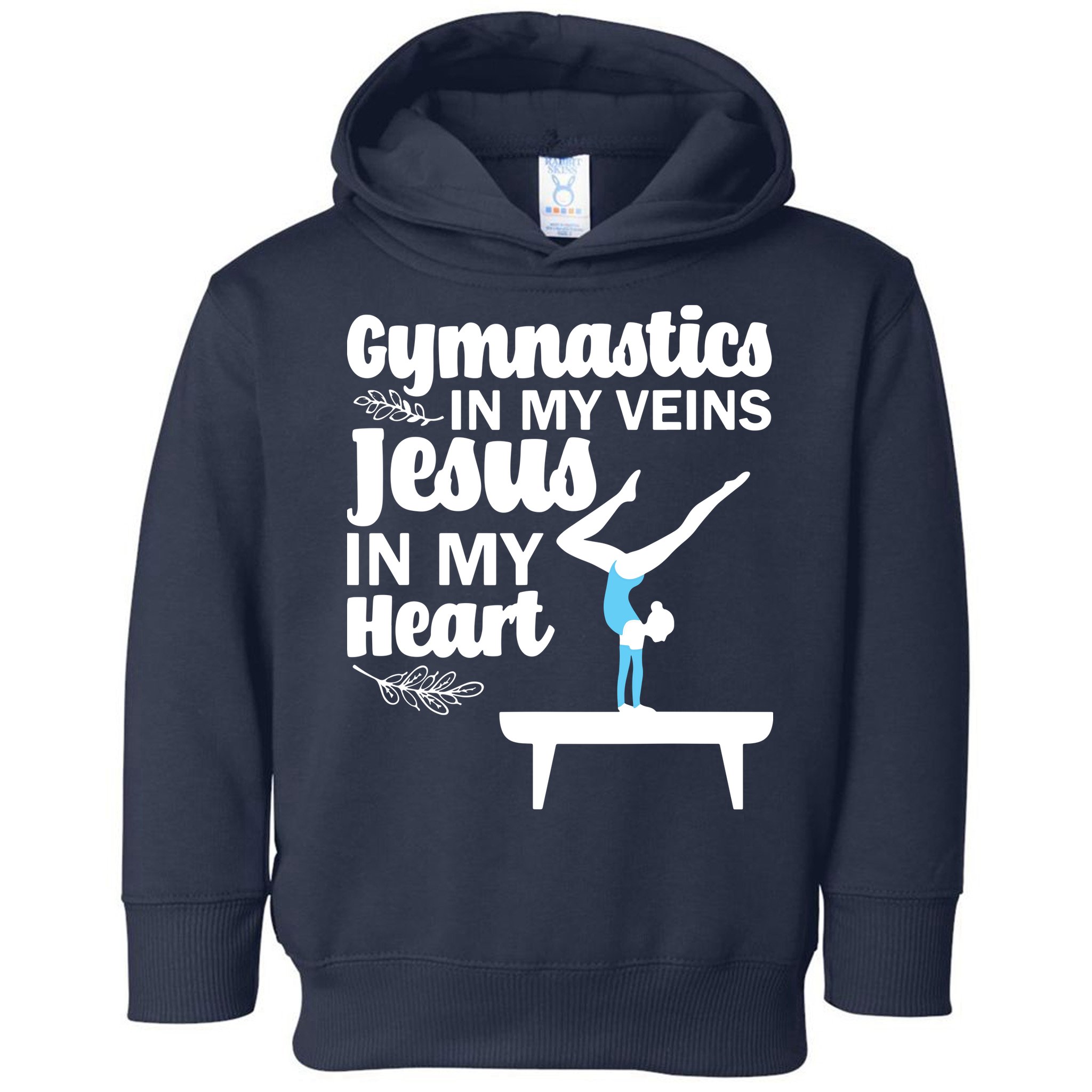 Funny Gymnastics Design For Men Women Gymnast Jesus Lovers Toddler Hoodie