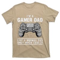 Funny Gamer Dad Design For Husband Gaming Fathers Day T-Shirt