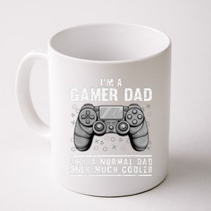 Funny Gamer Dad Design For Husband Gaming Fathers Day Coffee Mug