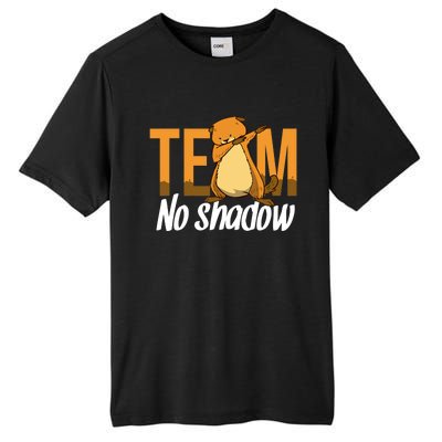 Funny Groundhog Day Team No Shadow Dabbing Tall Fusion ChromaSoft Performance T-Shirt