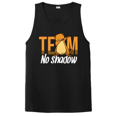 Funny Groundhog Day Team No Shadow Dabbing PosiCharge Competitor Tank