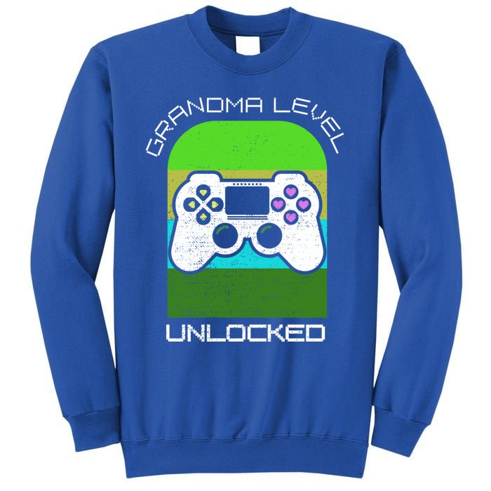 Funny Grandma Day Gamer Mom Gaming On A Mother Level Up Game Gift Sweatshirt