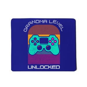 Funny Grandma Day Gaming On A Grandma Level Up Game Gift Mousepad