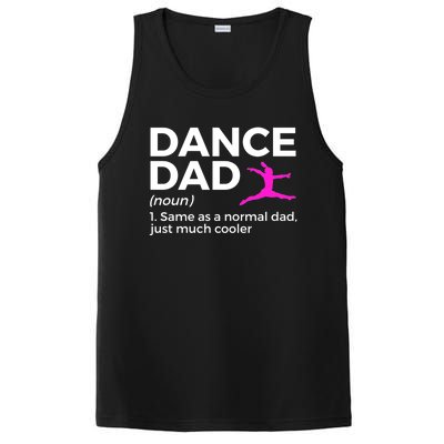 Funny Gift Dance Dad Definition PosiCharge Competitor Tank