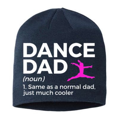 Funny Gift Dance Dad Definition Sustainable Beanie