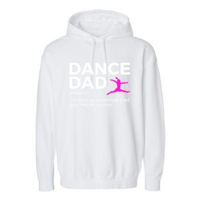 Funny Gift Dance Dad Definition Garment-Dyed Fleece Hoodie