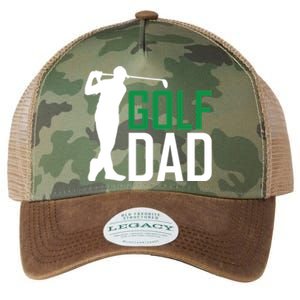 Funny Golf Dad Golfer Gift For Dad Father's Day Legacy Tie Dye Trucker Hat