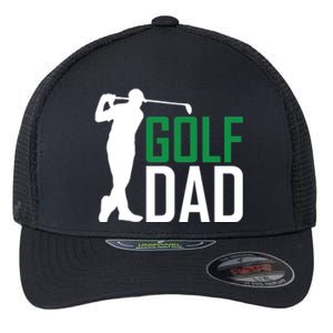 Funny Golf Dad Golfer Gift For Dad Father's Day Flexfit Unipanel Trucker Cap