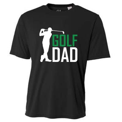 Funny Golf Dad Golfer Gift For Dad Father's Day Cooling Performance Crew T-Shirt