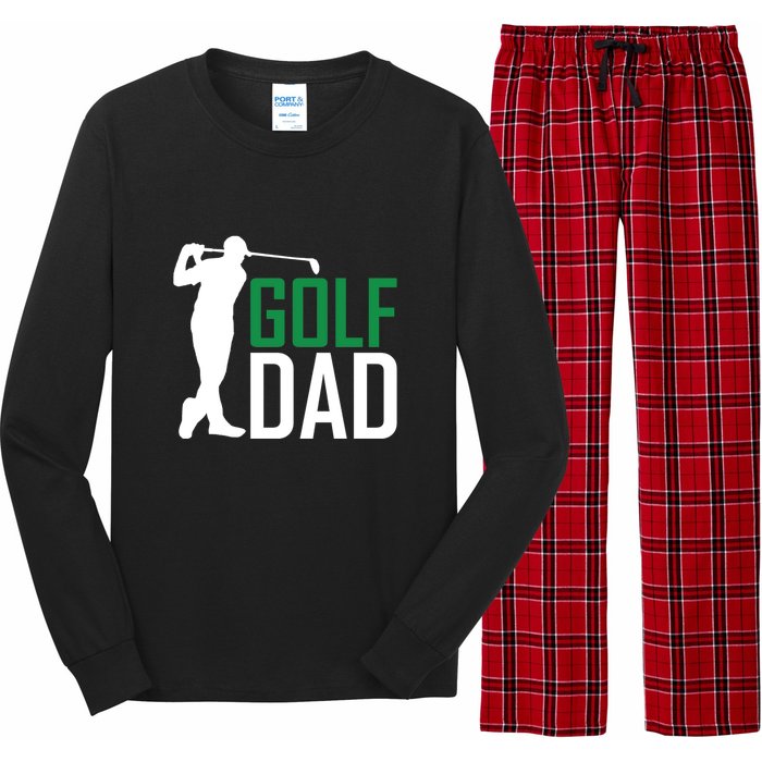 Funny Golf Dad Golfer Gift For Dad Father's Day Long Sleeve Pajama Set