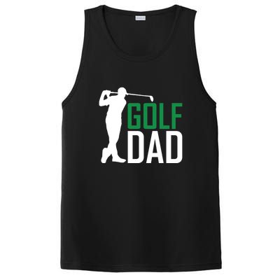 Funny Golf Dad Golfer Gift For Dad Father's Day PosiCharge Competitor Tank