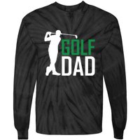 Funny Golf Dad Golfer Gift For Dad Father's Day Tie-Dye Long Sleeve Shirt