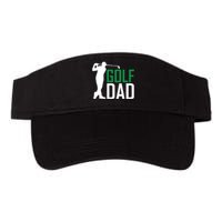 Funny Golf Dad Golfer Gift For Dad Father's Day Valucap Bio-Washed Visor