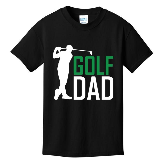 Funny Golf Dad Golfer Gift For Dad Father's Day Kids T-Shirt