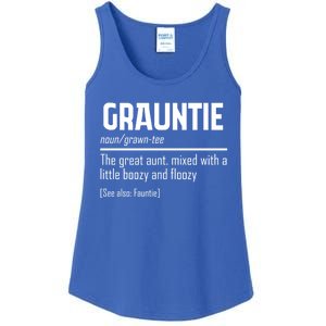 Funny Grauntie Definition Niece Nephew Aunt Auntie Gift Ladies Essential Tank