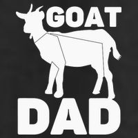 Funny Goat Dad The Goatfather Funny Goat Father Lover Adult Drive Performance Visor