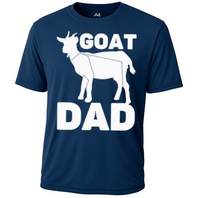 Funny Goat Dad The Goatfather Funny Goat Father Lover Performance Shirt