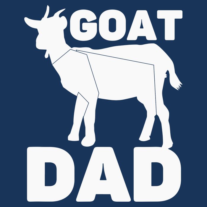 Funny Goat Dad The Goatfather Funny Goat Father Lover Cooling Performance Crew T-Shirt