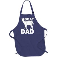 Funny Goat Dad The Goatfather Funny Goat Father Lover Full-Length Apron With Pockets