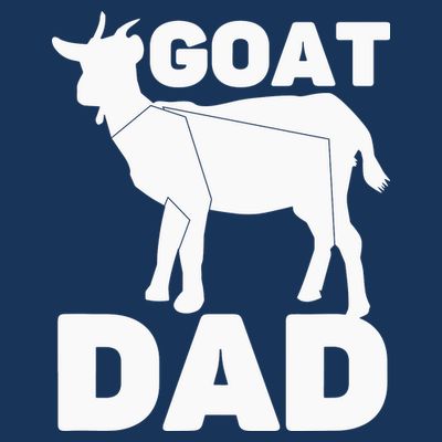 Funny Goat Dad The Goatfather Funny Goat Father Lover T-Shirt