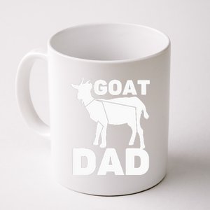 Funny Goat Dad The Goatfather Funny Goat Father Lover Coffee Mug