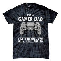 Funny Gamer Dad Design For Husband Gaming Father's Day Tie-Dye T-Shirt