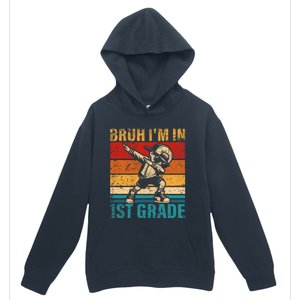 First Grade Dabbing Boy Bruh IM In 1st Grade Student Urban Pullover Hoodie