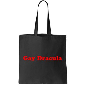 Funny Gay Dracula LGBT Tote Bag