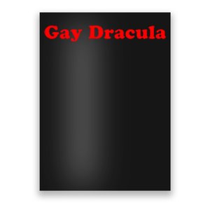 Funny Gay Dracula LGBT Poster