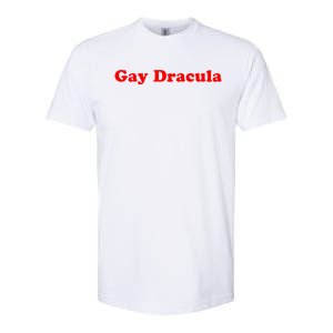 Funny Gay Dracula LGBT Softstyle CVC T-Shirt