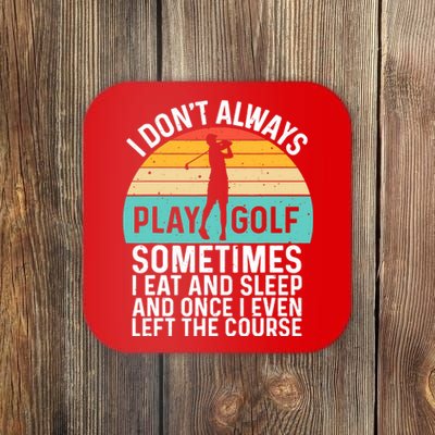 Funny Golf Design For Men Women Golfer Ball Sport Golf Lover Coaster