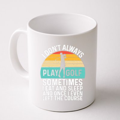 Funny Golf Design For Men Women Golfer Ball Sport Golf Lover Coffee Mug