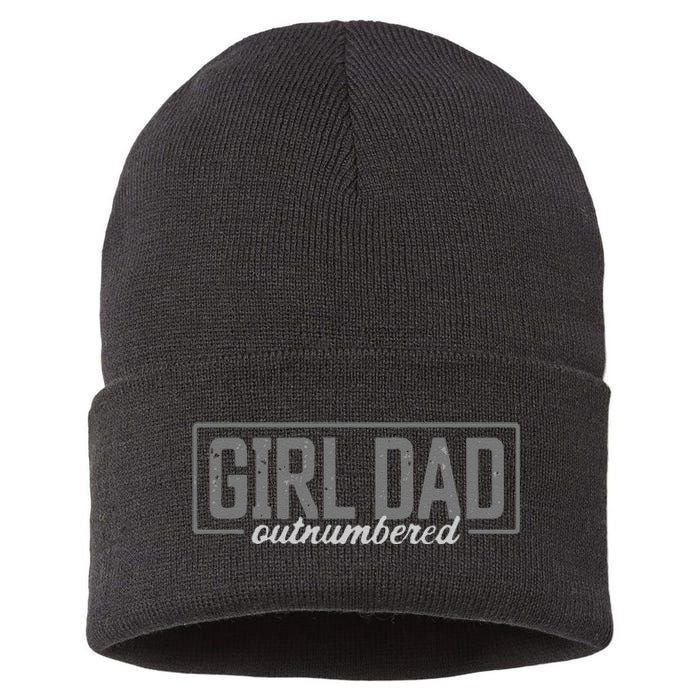 Funny Girl Dad Sustainable Knit Beanie